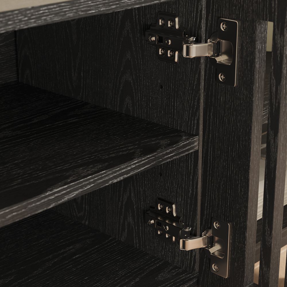 VISION Black MDF TV Stands