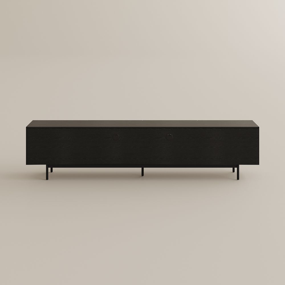 Wood Black MDF TV Stands