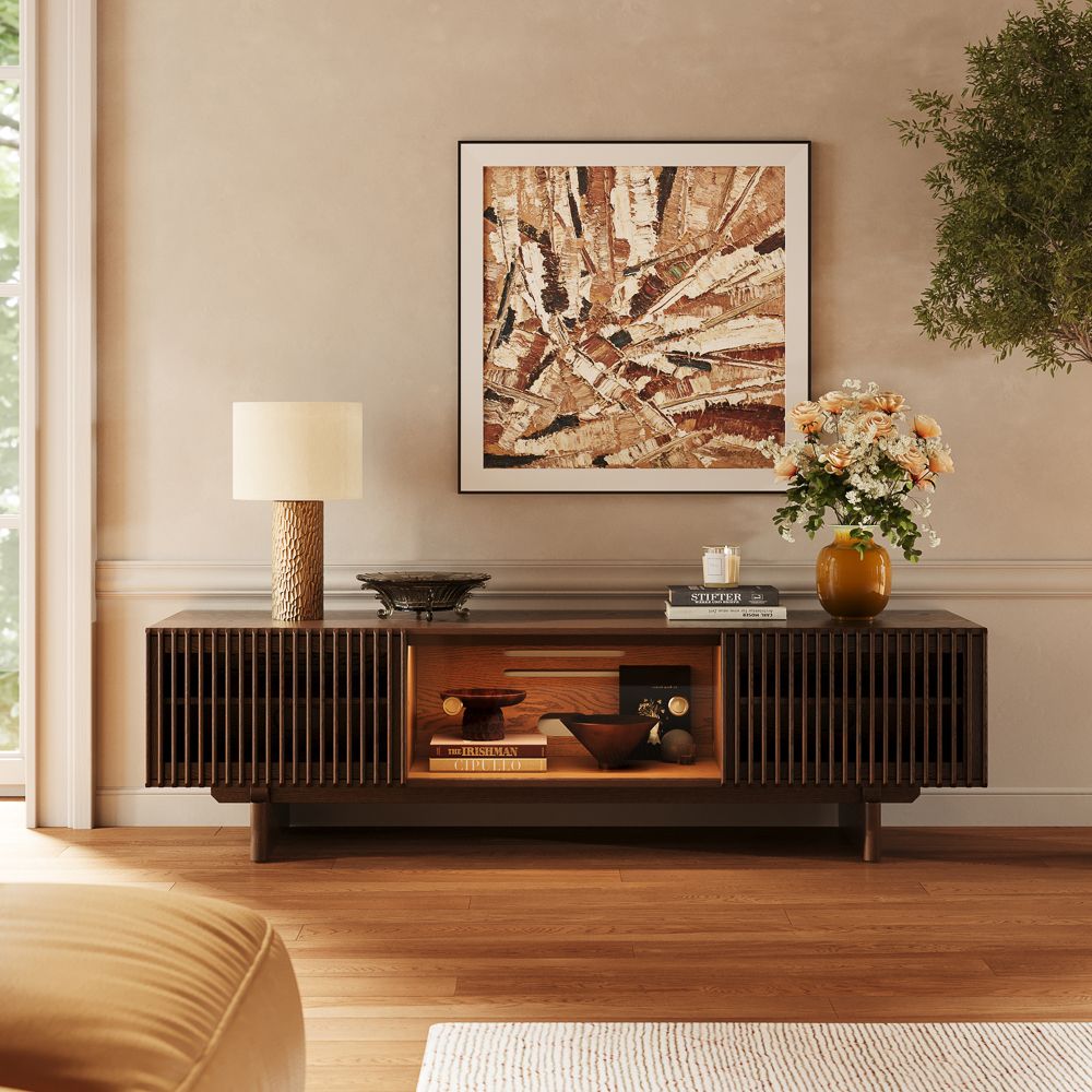 Brown Brown Plywood TV Stands