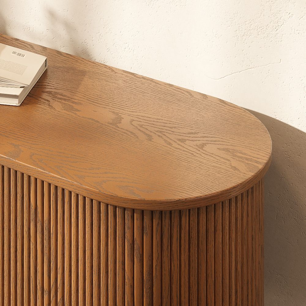 Mid Century Modern Walnut Plywood TV Stands