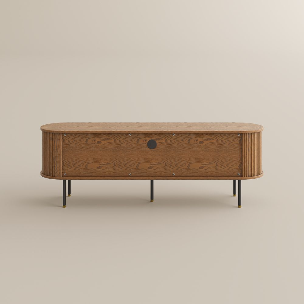 Brown Walnut Color Plywood TV Stands
