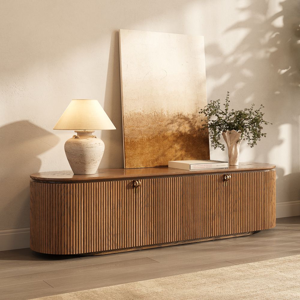 Walnut Color Walnut Color Plywood TV Stands