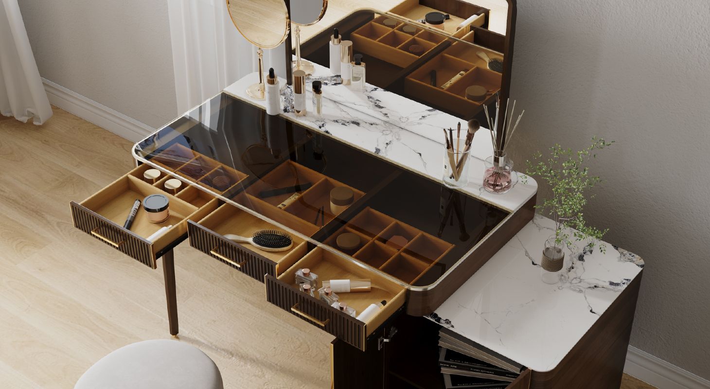 Sleek Tempered Glass Elegance