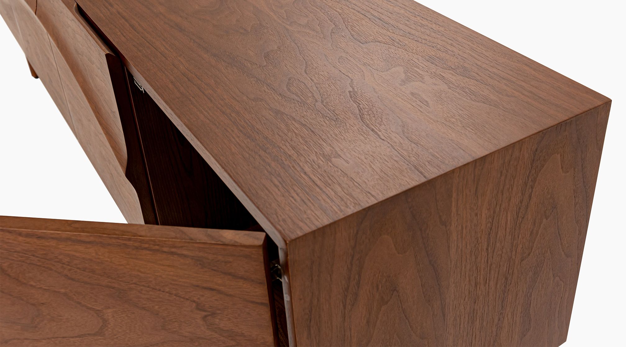 Natural hickory walnut veneer