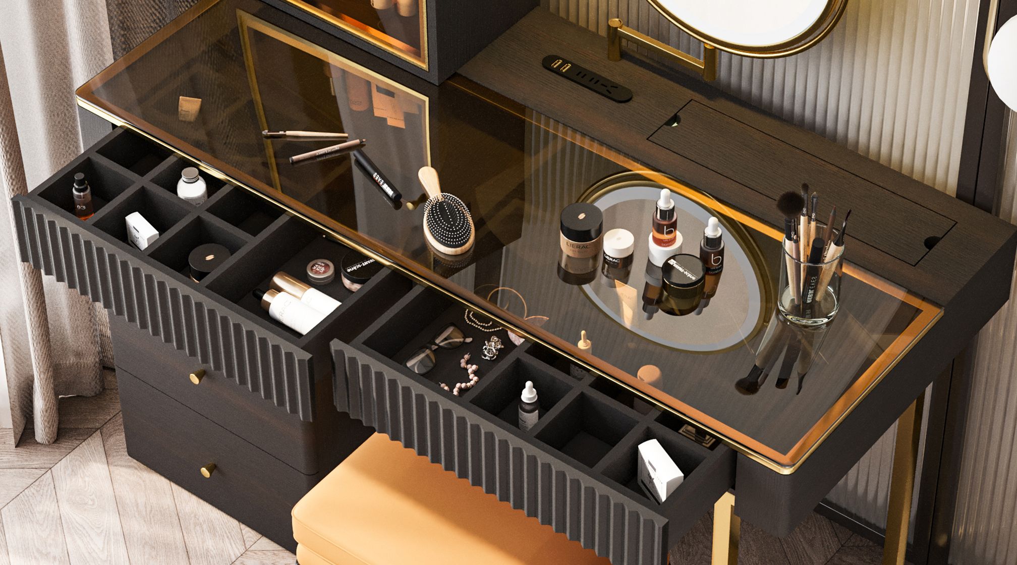 Functionality meets sophistication