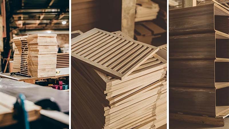 Langlebiges Holzmaterial