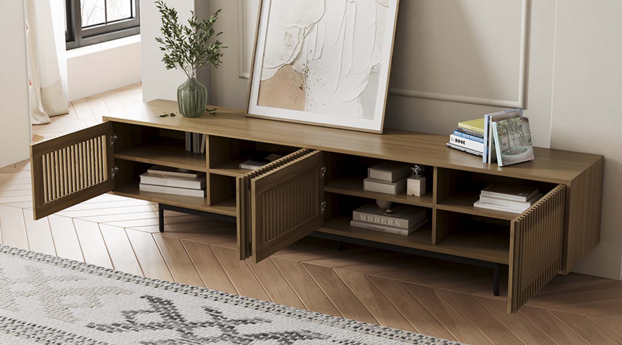 Smart, Spacious Compartments with Style