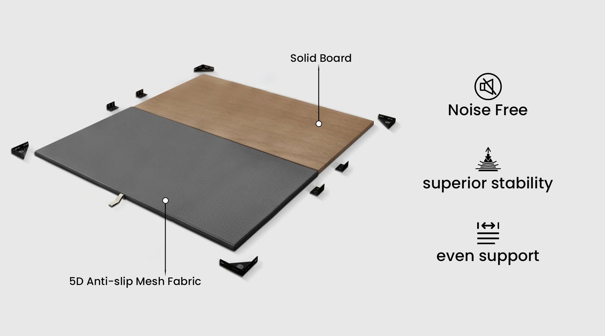 Mute Solid Wood Board