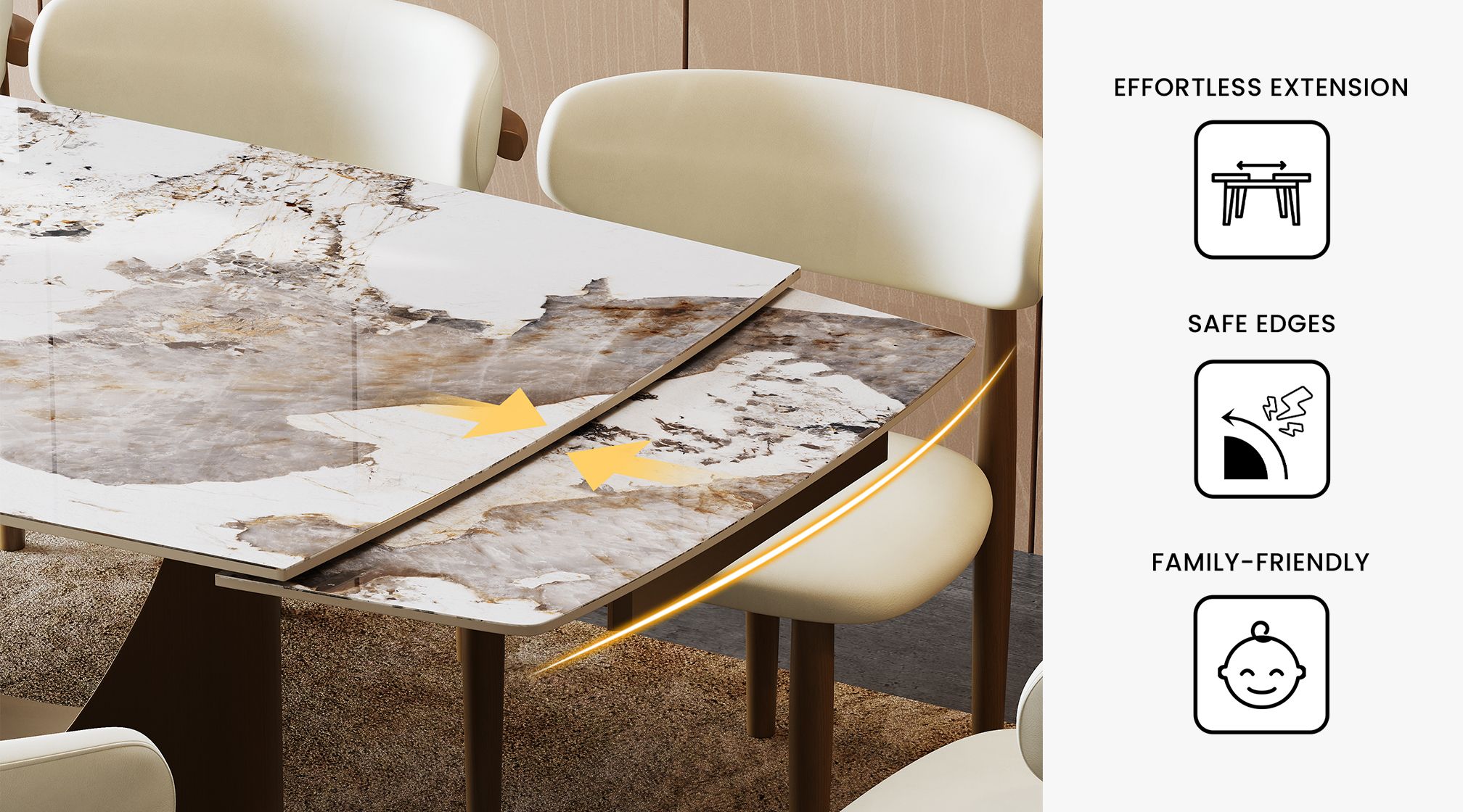 Family-Friendly Design with Easy Extension