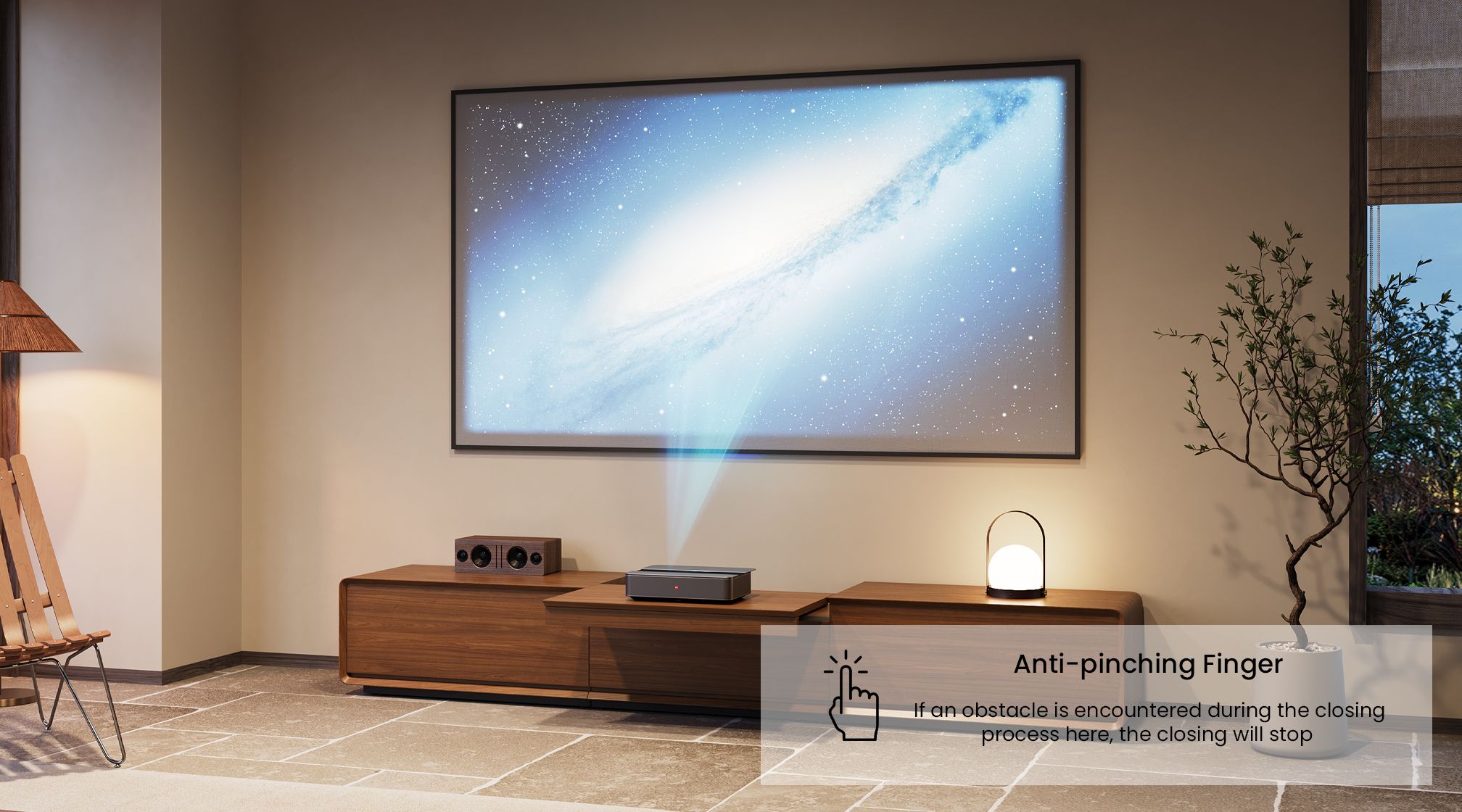 Anti-pinching Finger