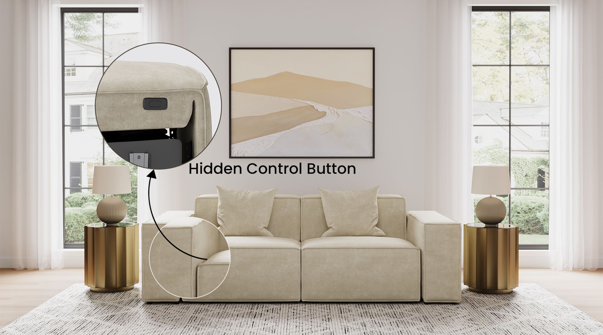 135° Power Recliner Seat