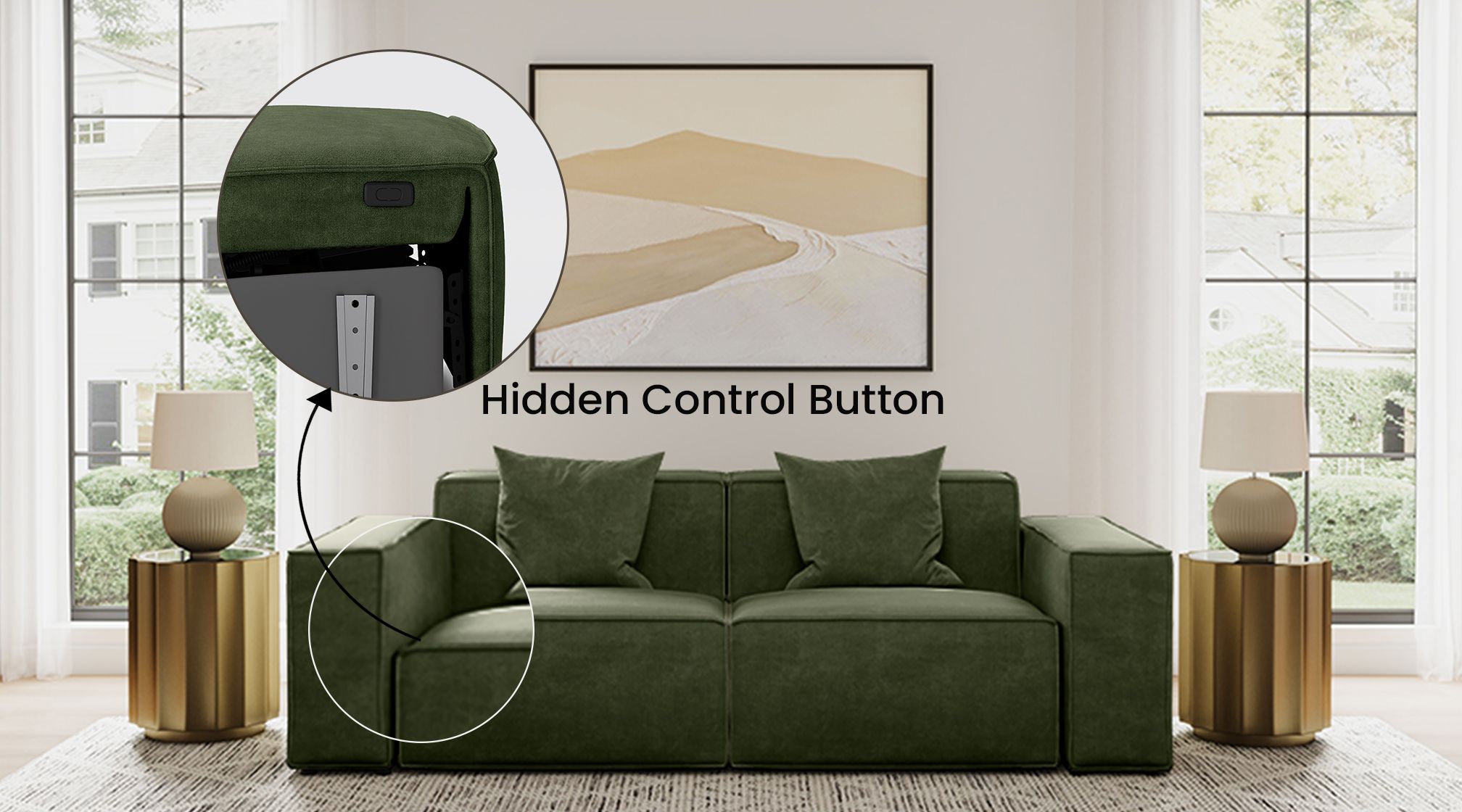 135° Power Recliner Seat