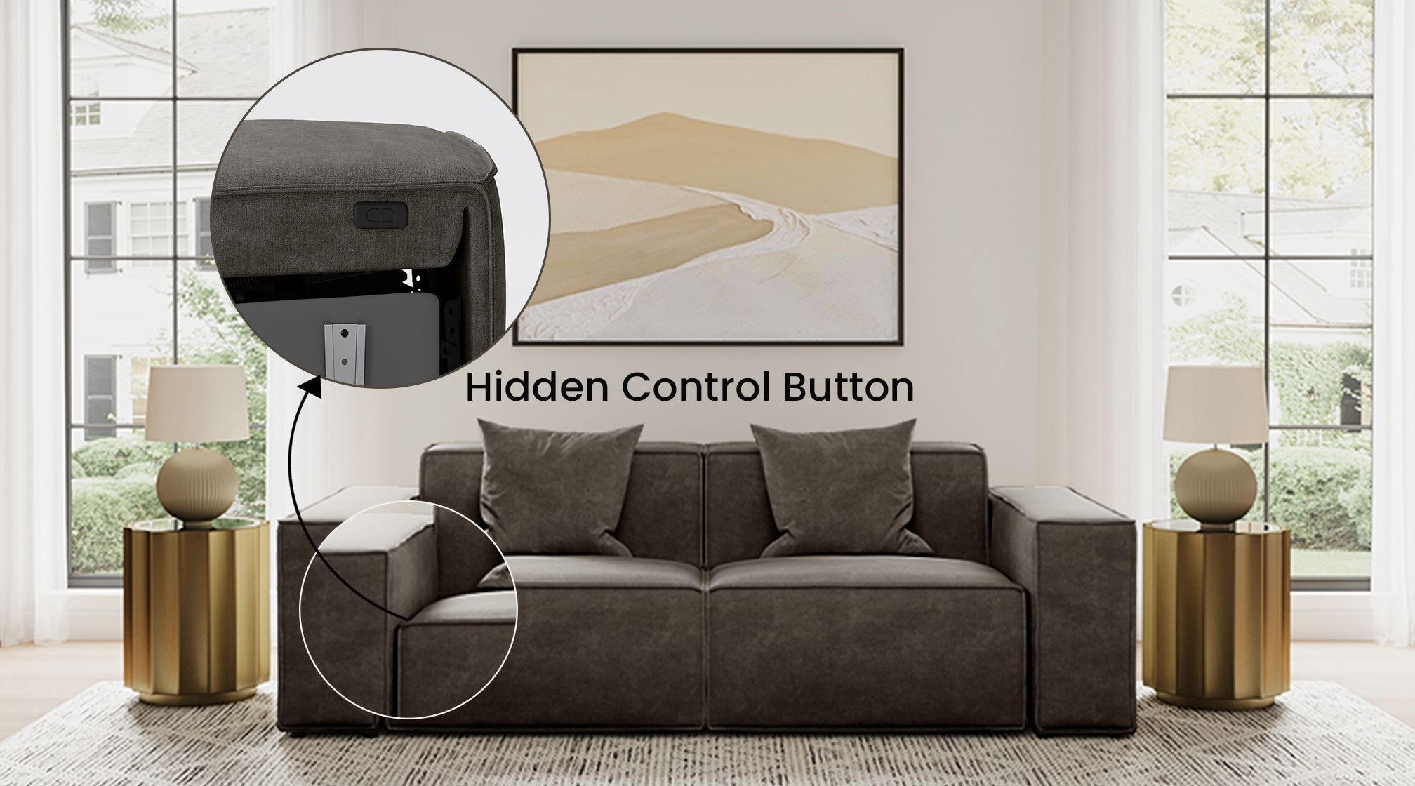 135° Power Recliner Seat