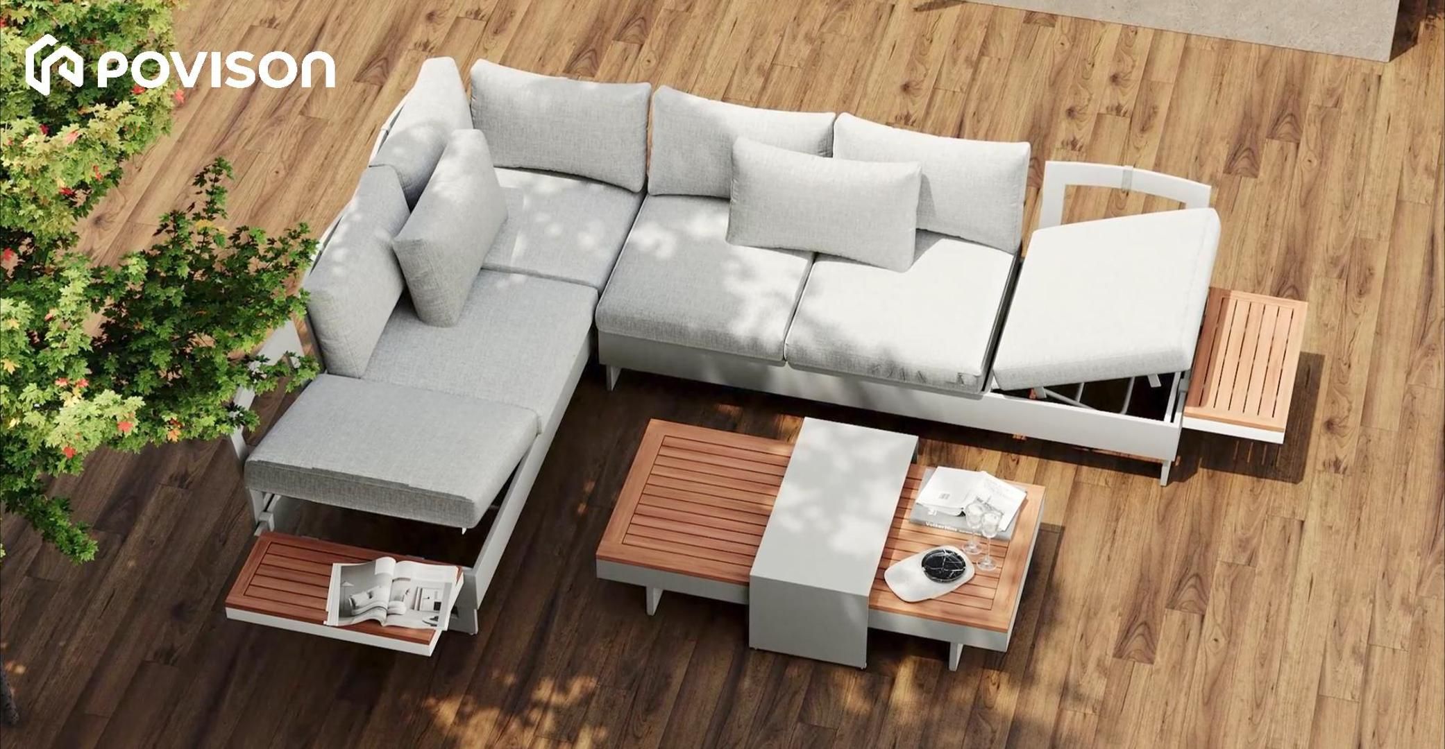 Comfortable and Durable Outdoor Sofa Set