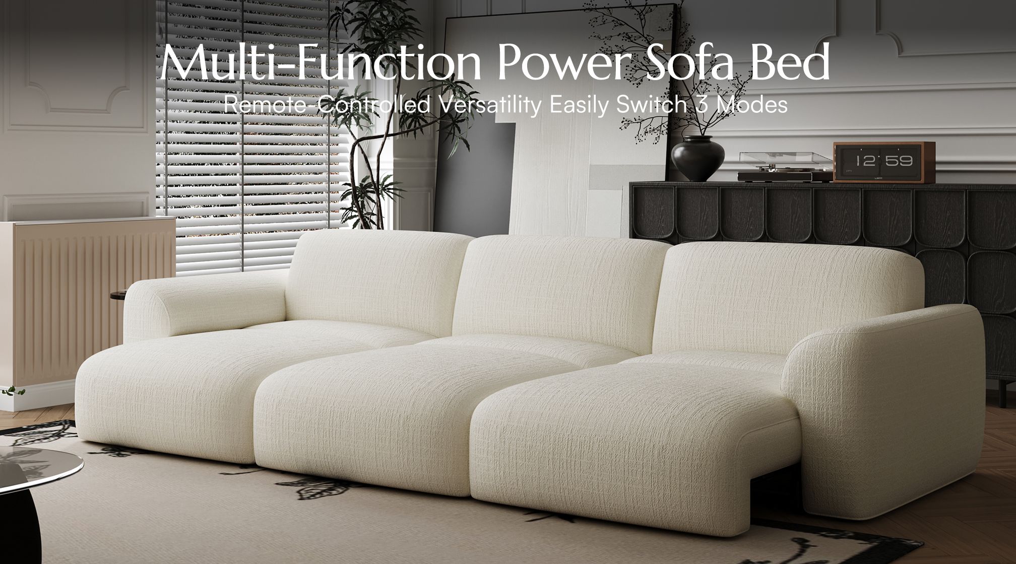 One Touch Comfort in Three Modes