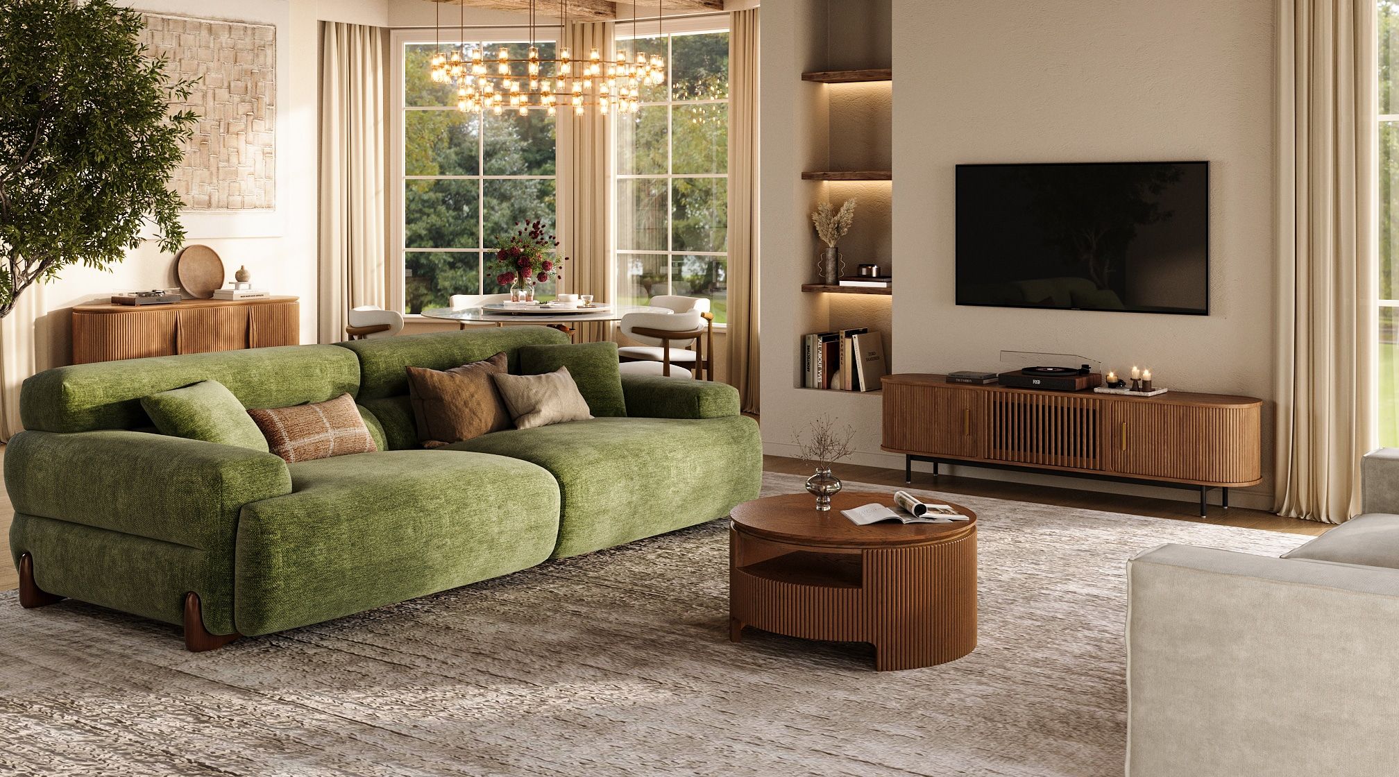 Sink into Comfort, Embrace the Space