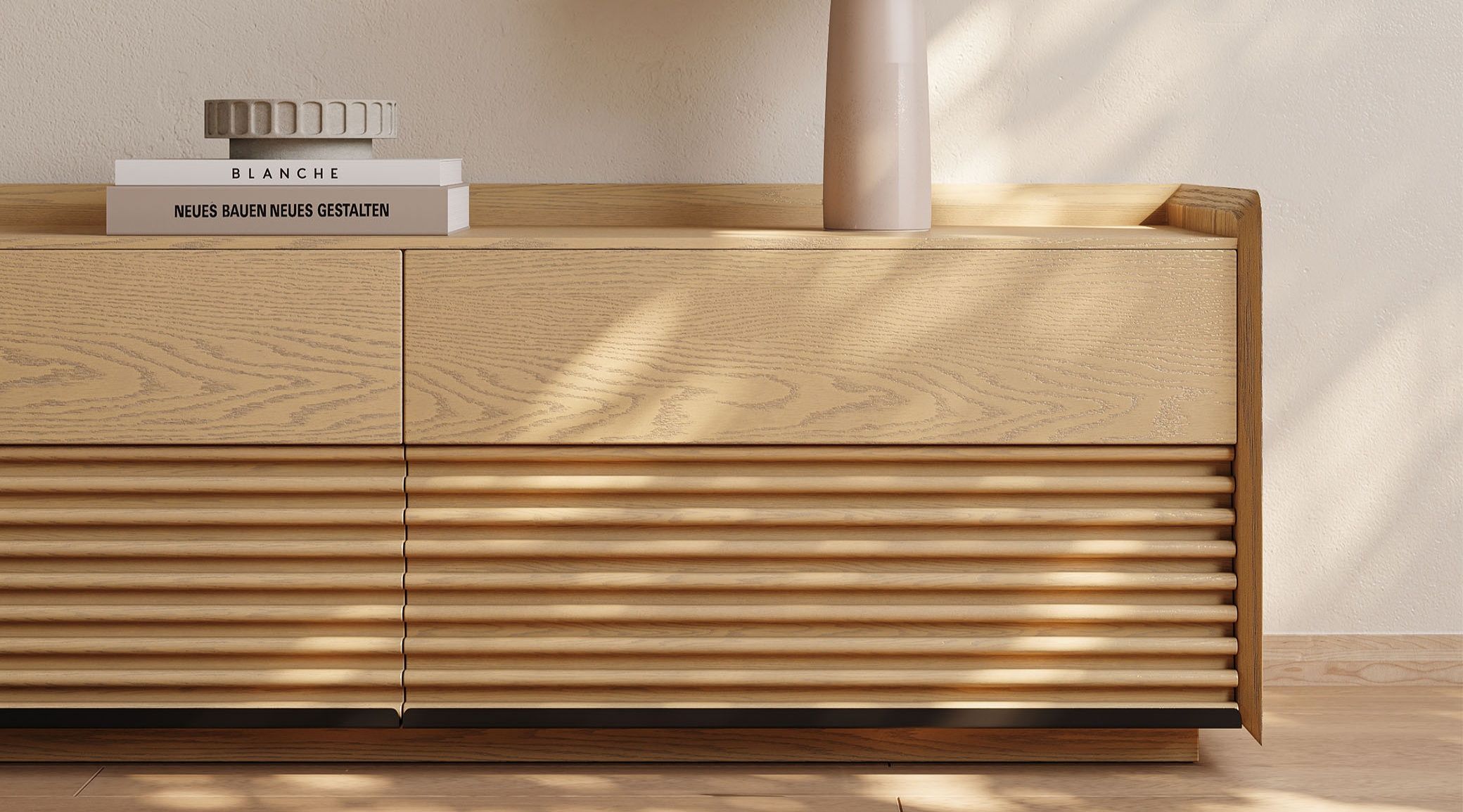 Fluted Design, Subtle Elegance