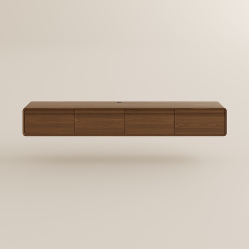 200 Mittelalter moderner schwimmender TV-Schrank