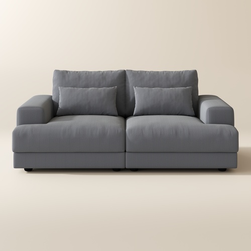 73" Modular Loveseat Comfy Sofa
