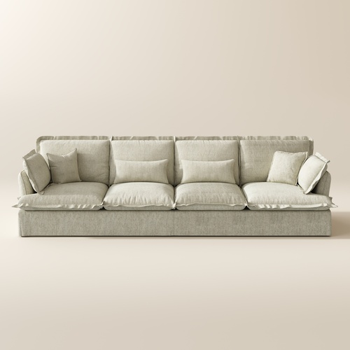 335cm Modern 4–5 Seater Cloud Sofa with Deep Seating