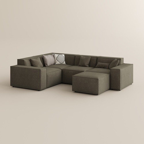 111.79" Modular Sectional Sofa