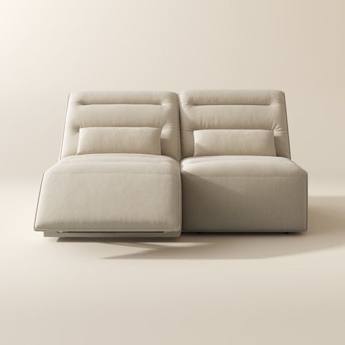 67" Modern Power Reclining Loveseat for Apartment