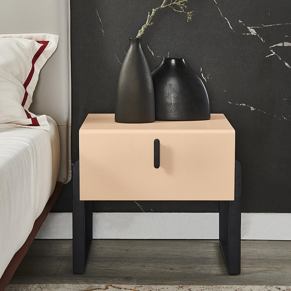 View of Minimal nightstands | round, square, oak, black & more - noo.ma
