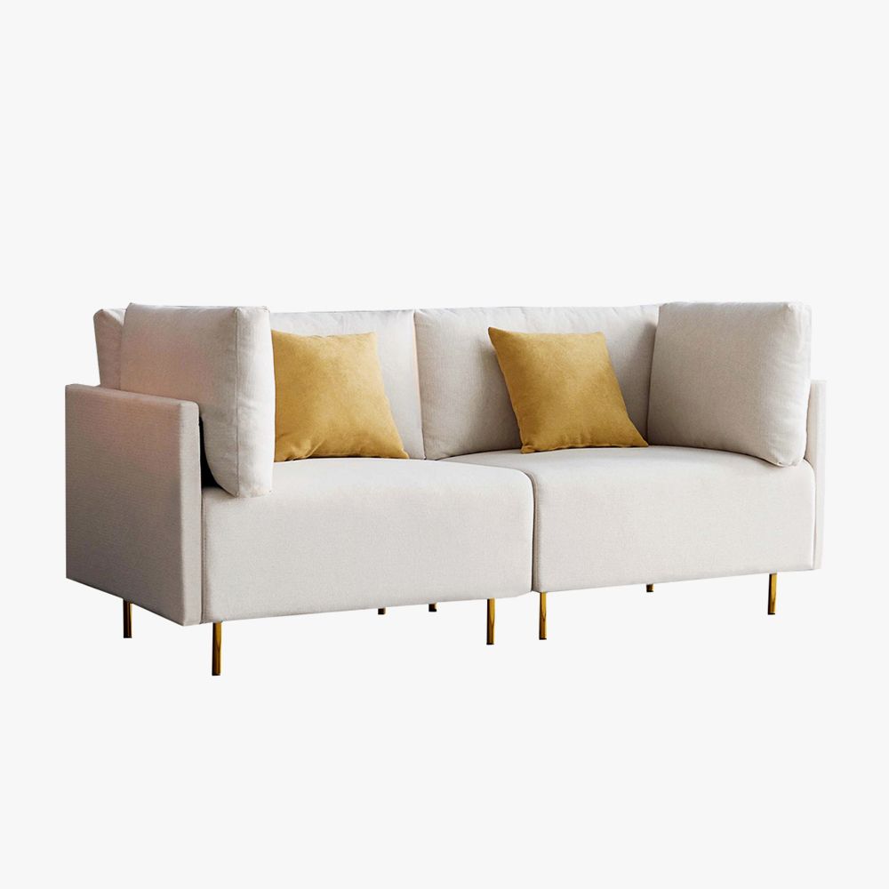 Dothan Modern Fabric Loveseat Povison Furniture HomeStores