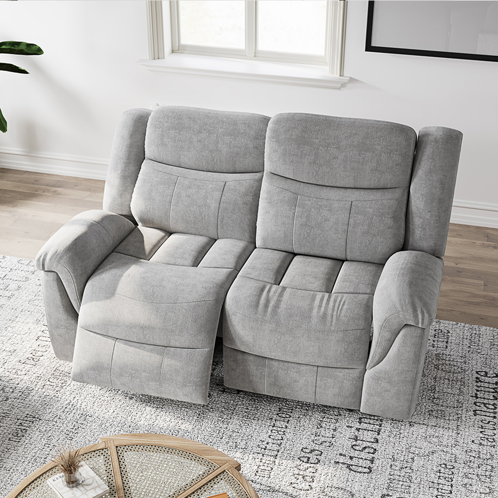 66.93'' Power Reclining Loveseat sofa Home Theater Seating Recliner Sofa