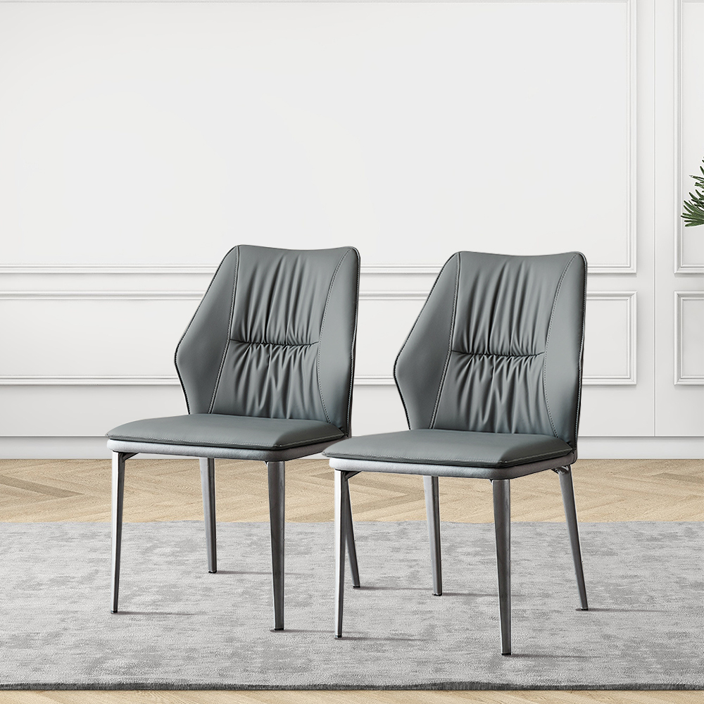 Modern Sleek Dining Side Chair Set of 2
