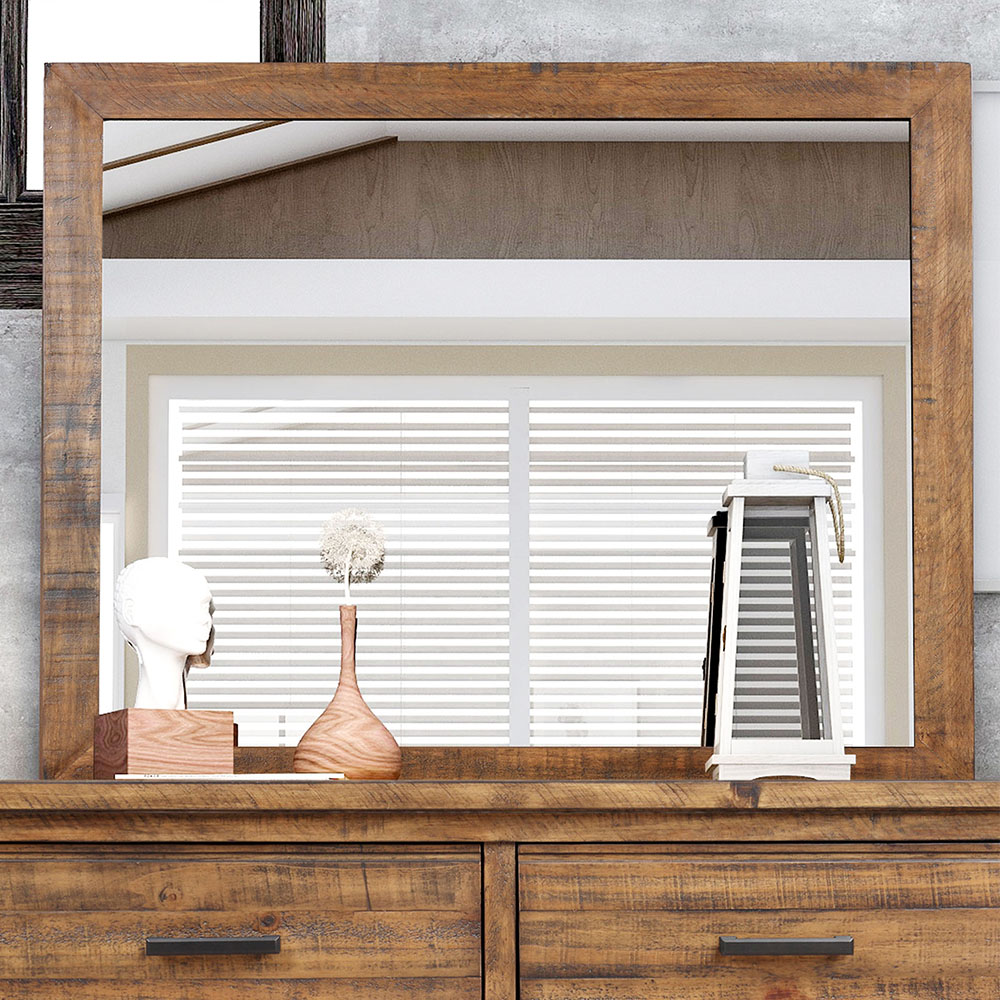 41 Inch Wooden Dresser Mirror