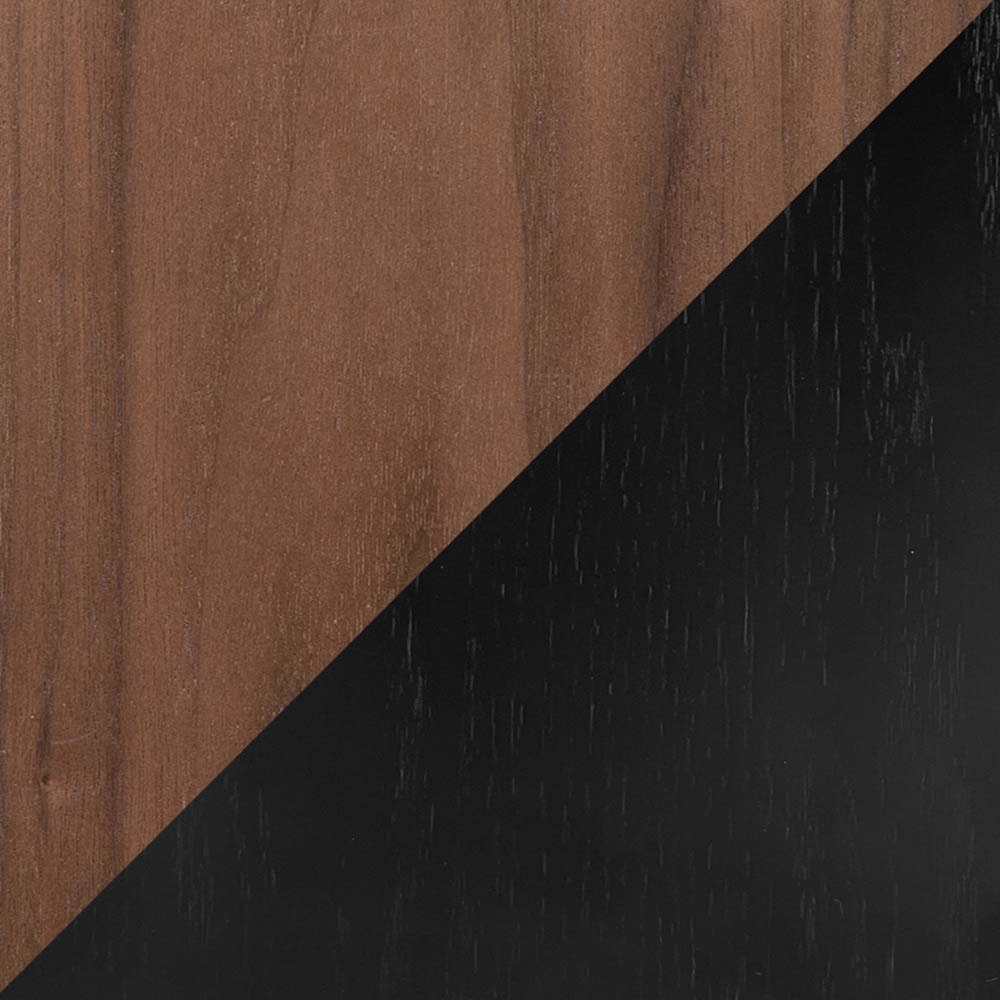 Walnut & Black