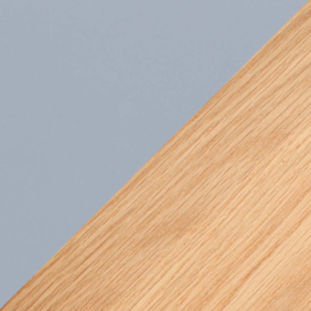 Light Gray & Natural Wood