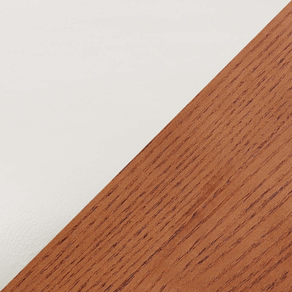 Light Gray & Walnut