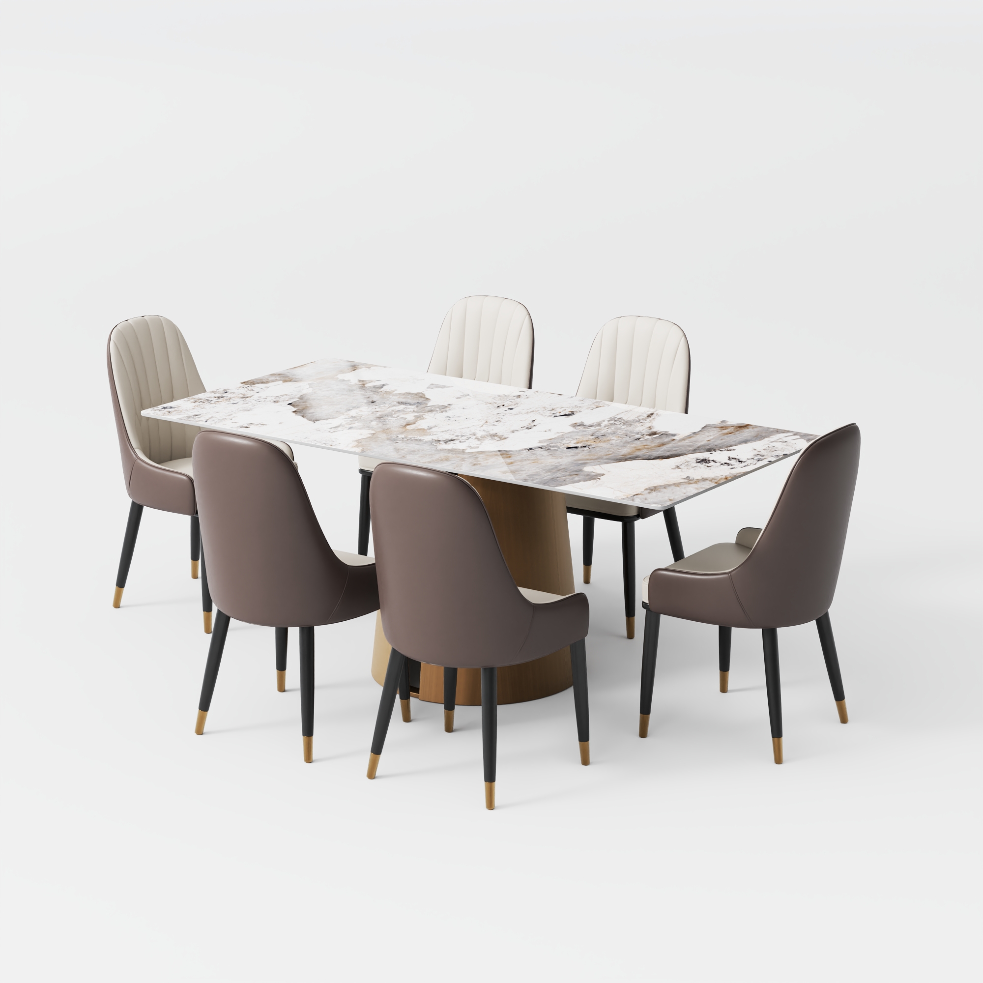 Modern Dining Table Set for 6 | Povison