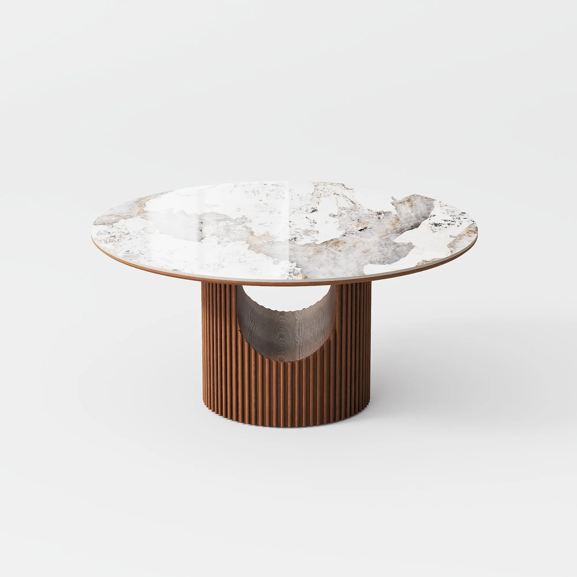 Round Wood Dining Room Table Sets