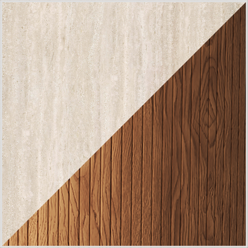 Yellow & Walnut