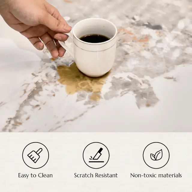 Rectangular Pandora Glossy Sintered Stone Extendable Dining Tables