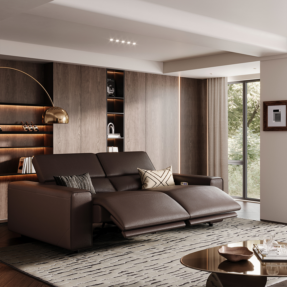 Benjamin-Power Reclining Loveseat