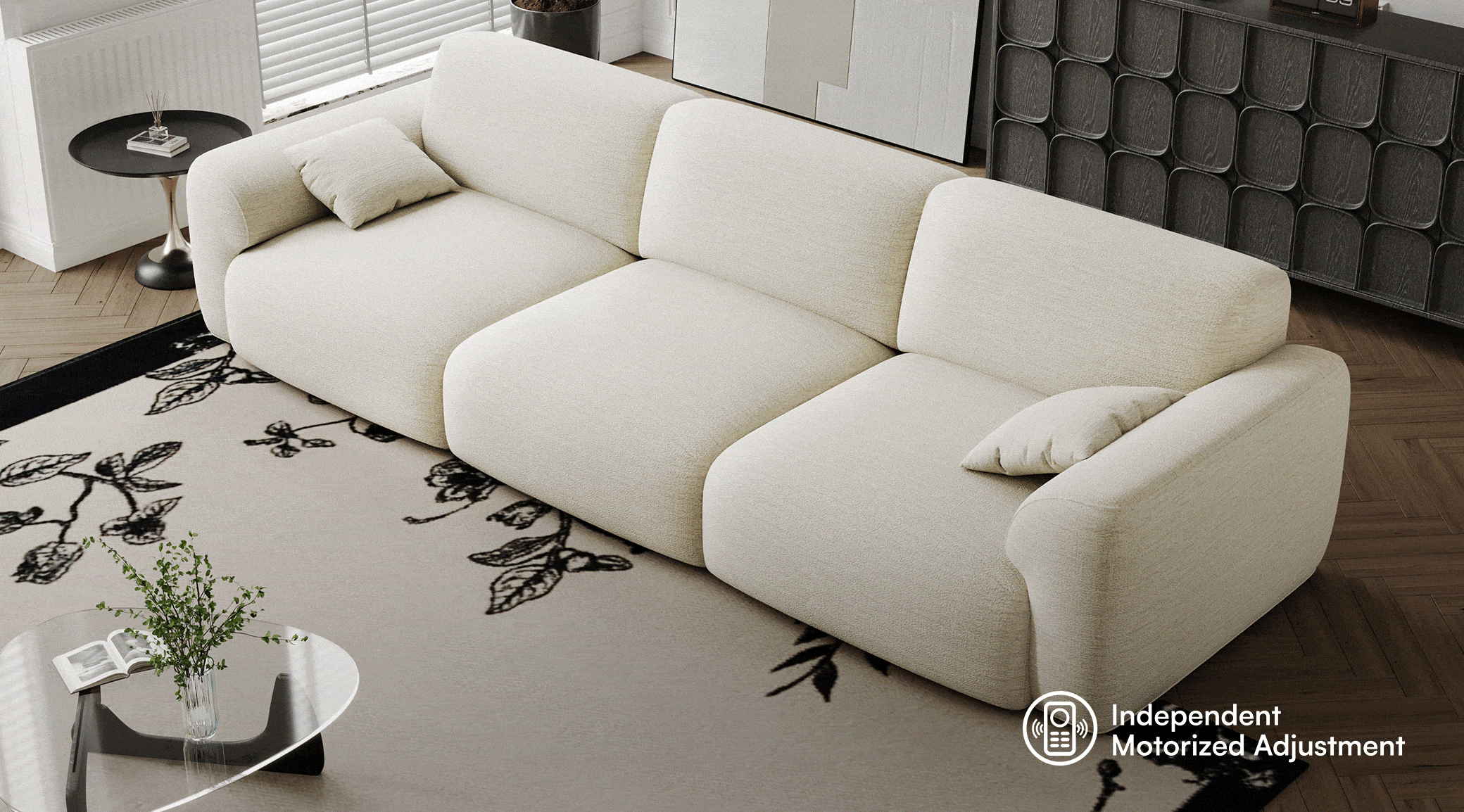 One Touch Comfort in Three Modes