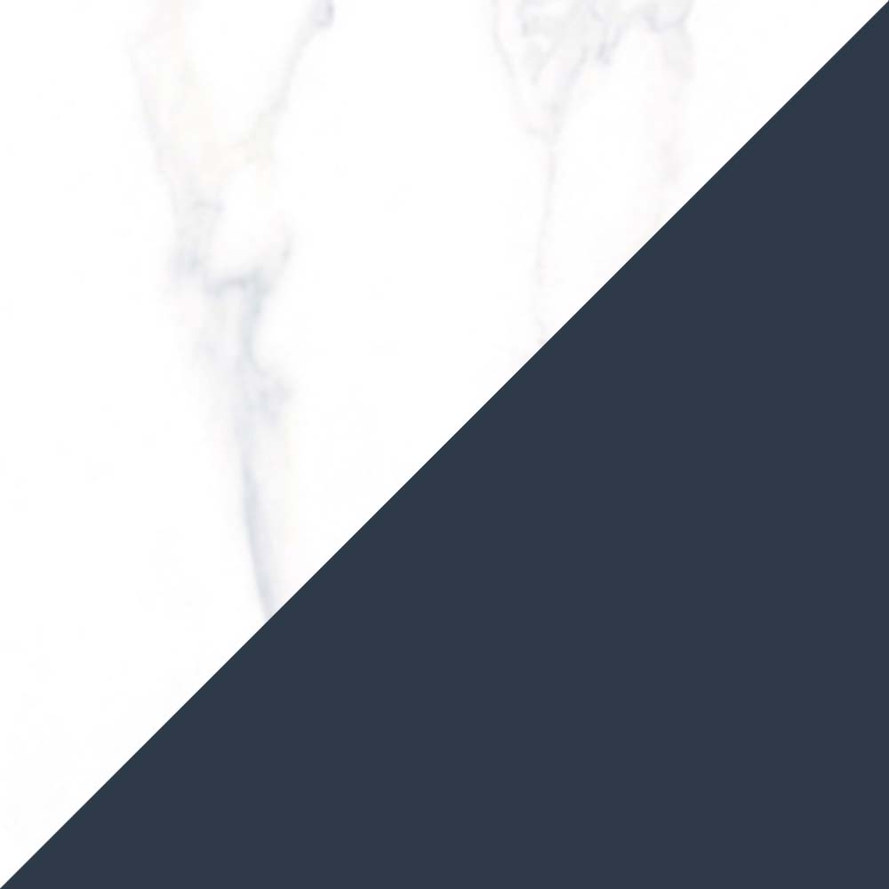 White & Gray Blue