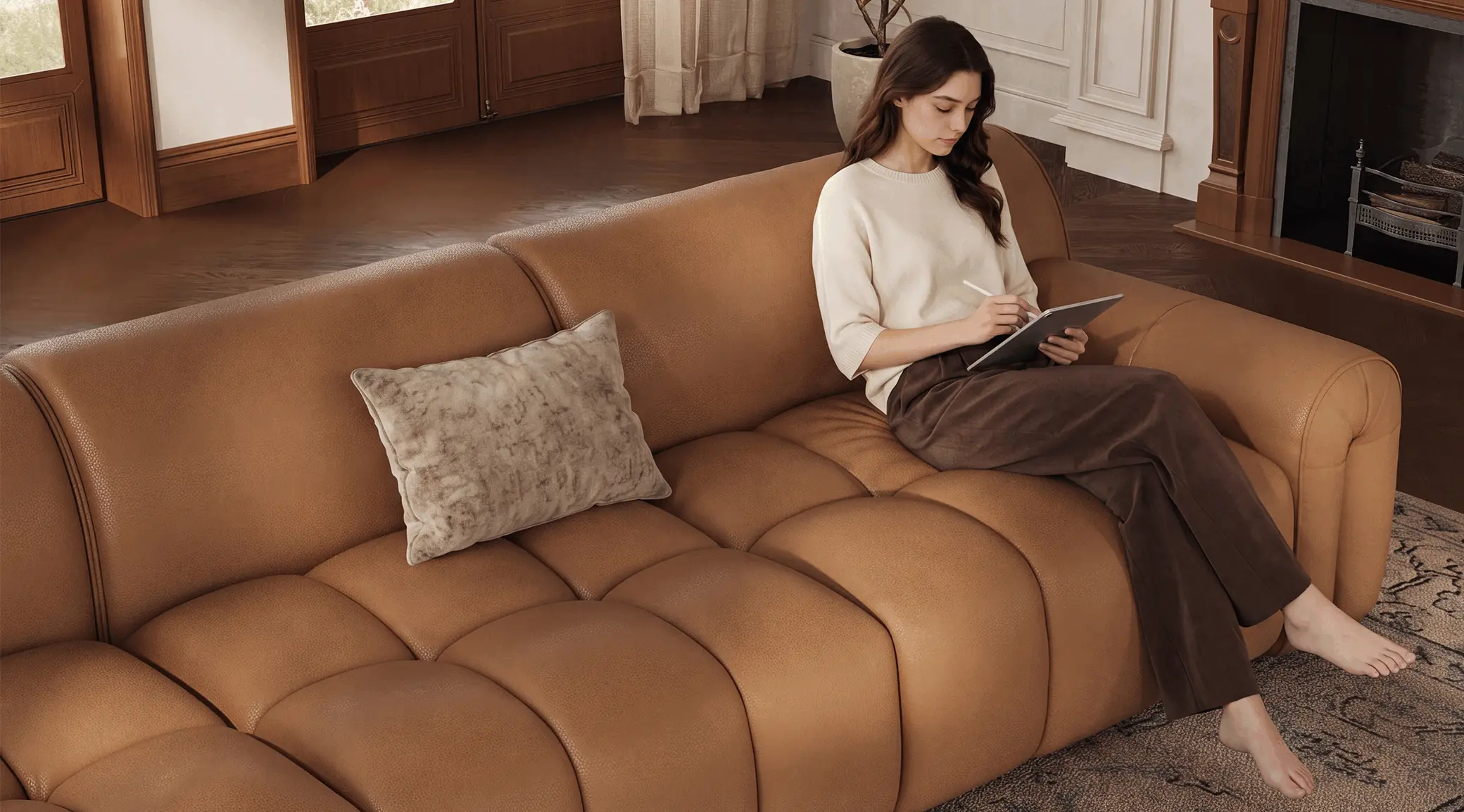 Unrestricted Seating & Lounging Comfort