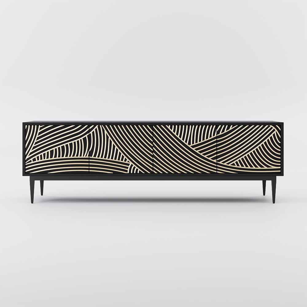 Modern Minimalist TV Stand | Povison