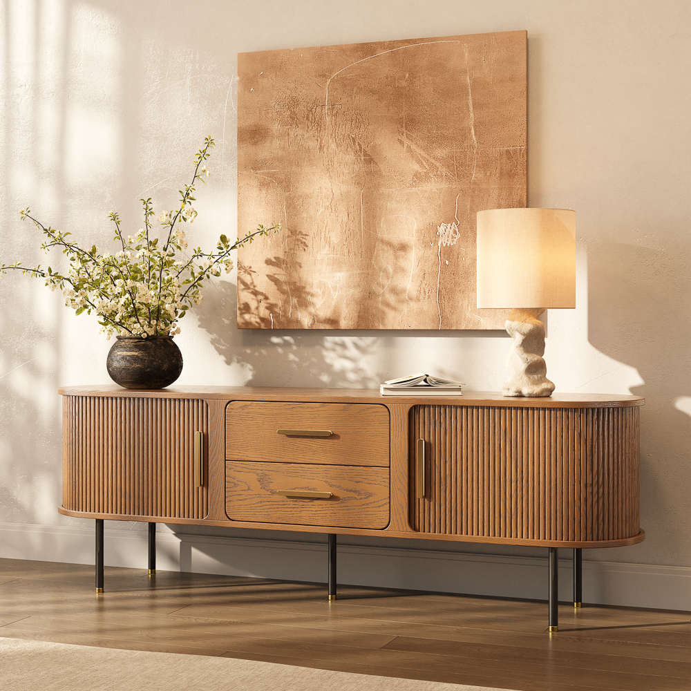70.87"Mid-Century Modern TV Stand