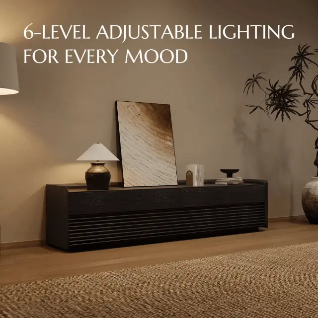 Large Black Plywood TV Stands