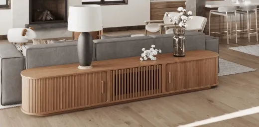 Praktische und exquisite TV-Schränke in mehreren Stilen zur Auswahl