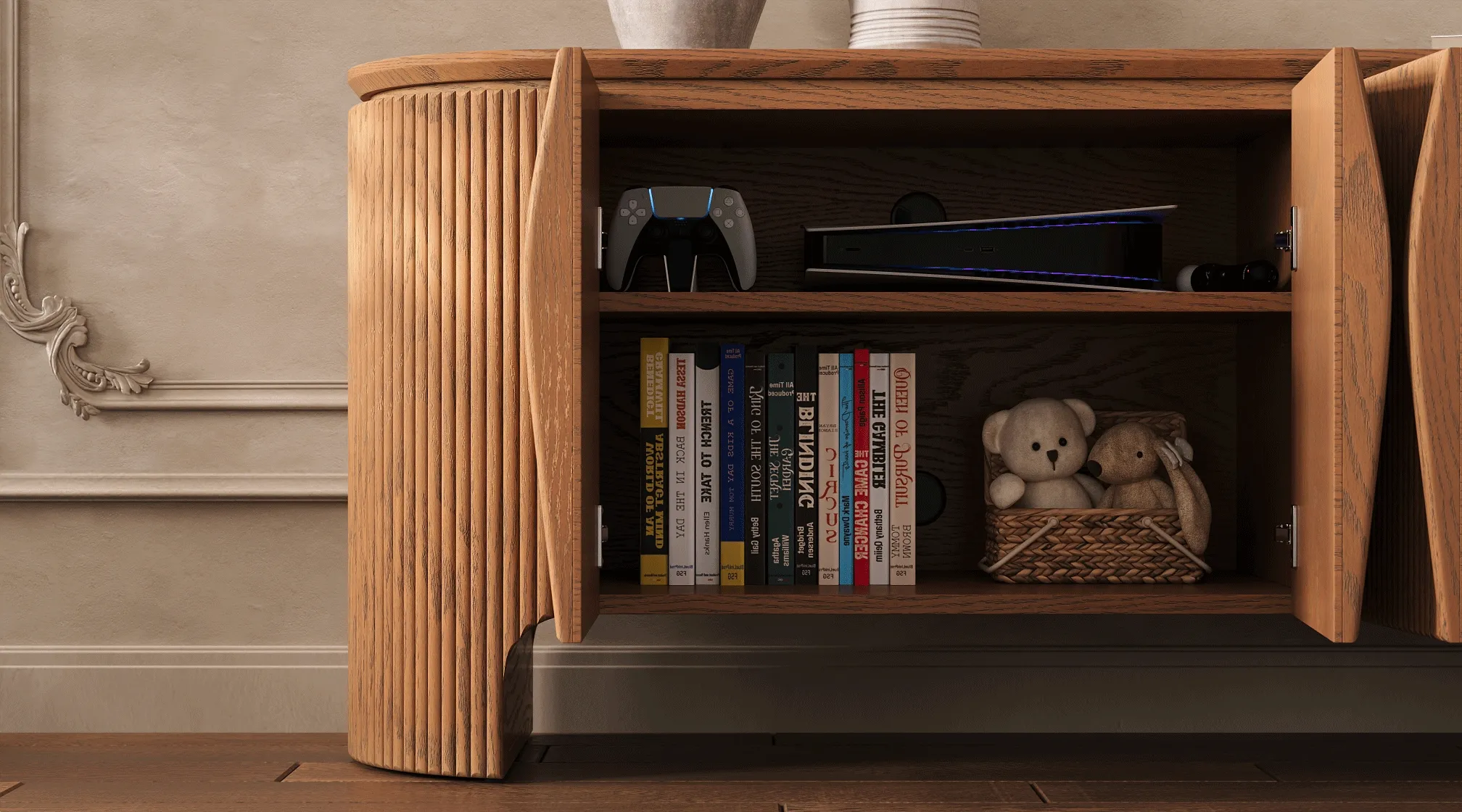 3-Level Adjustable Shelves