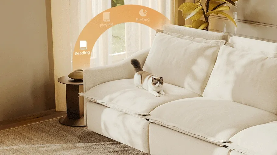 Flexible 90°–145° Recline for All Moments