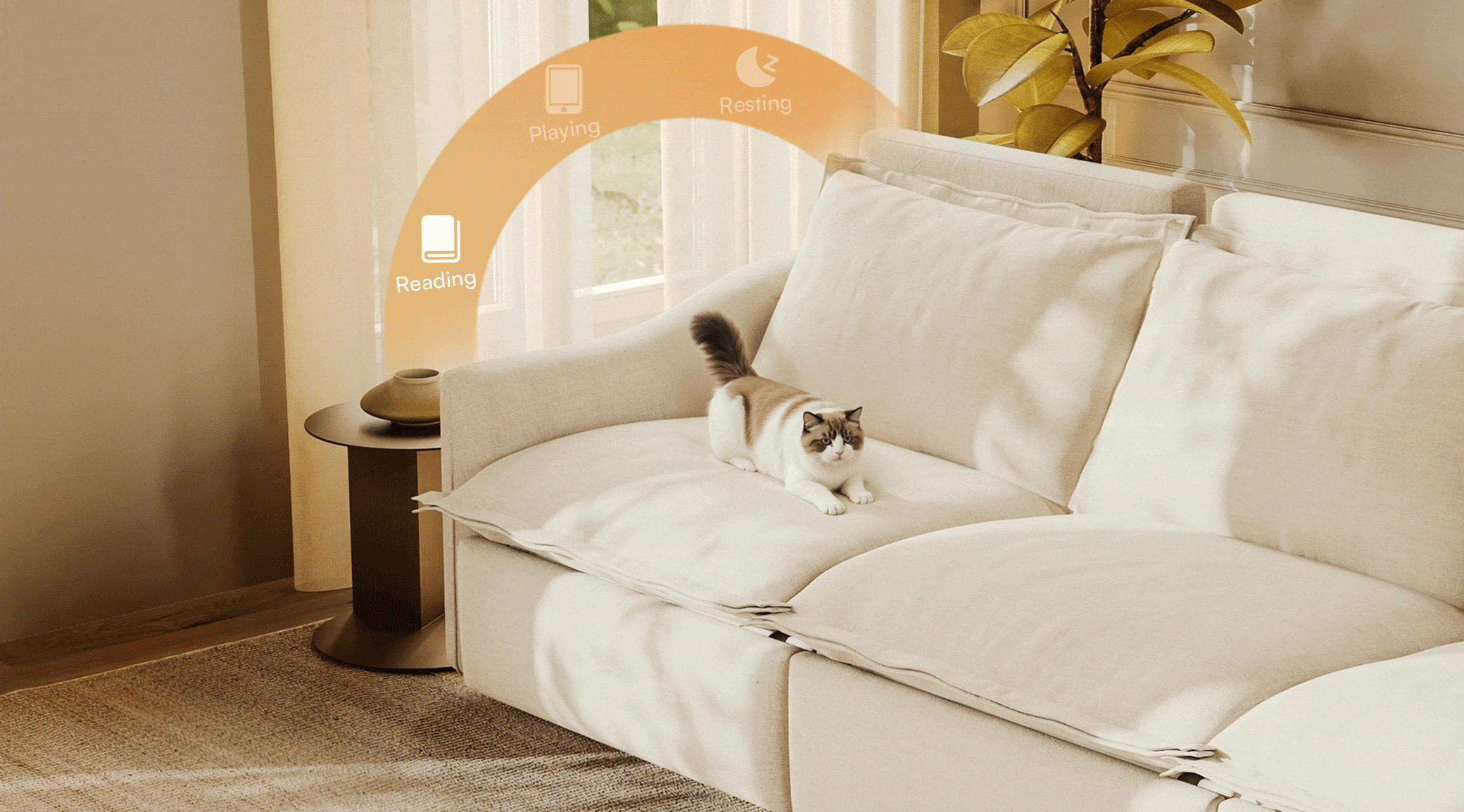 Flexible 90°–145° Recline for All Moments