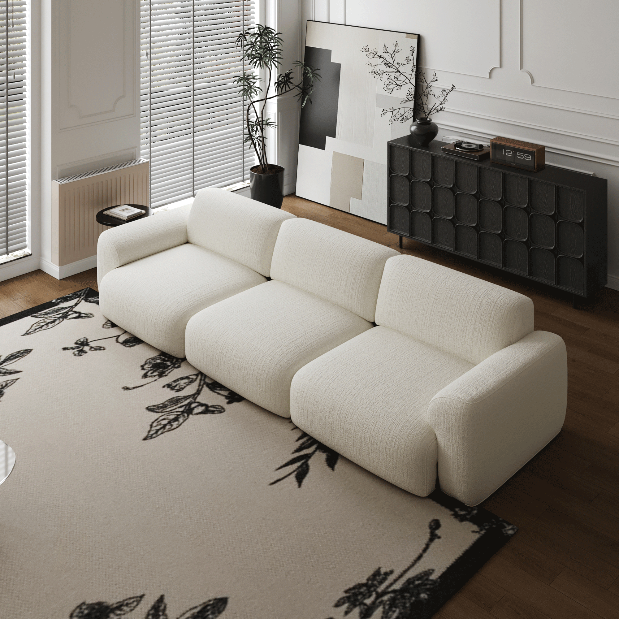 Near-Queen Sleeping Space